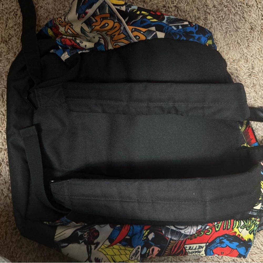 Marvel Loungefly Superhero Comic Backpack - Red, … - image 5